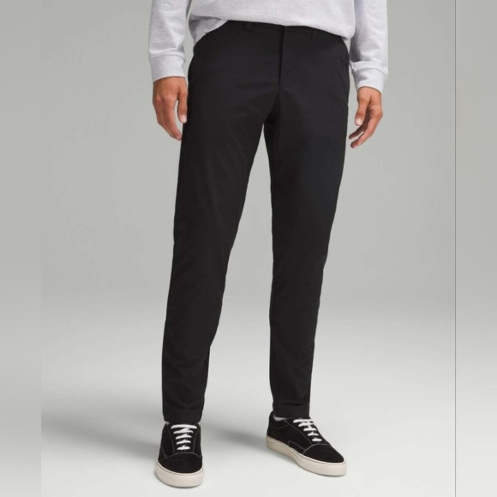 NWT Lululemon ABC Slim-Fit Trouser 34" *Warpstreme Black